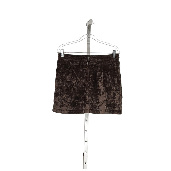 Free People Brown Mini Skirt