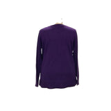 Liz Claiborne Purple Striped Sweater