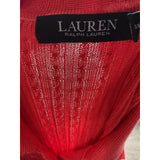 Orange Lauren Ralph Lauren Knit Blouse