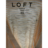 LOFT Multicolor Button-Up Top