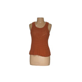 Aerie Orange Cotton Blouse - Women's M