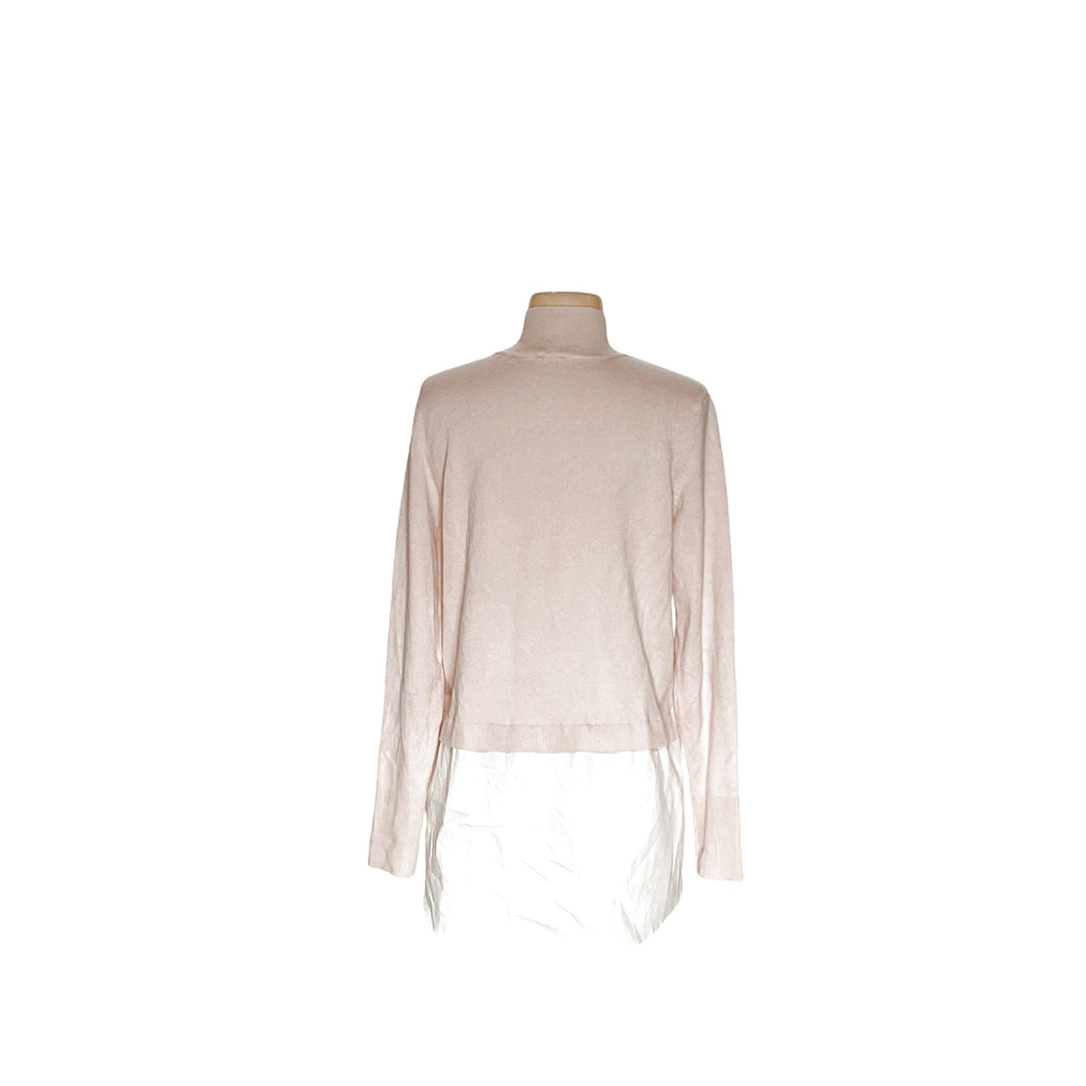 Chico's Beige Rayon Sweater - Size 1