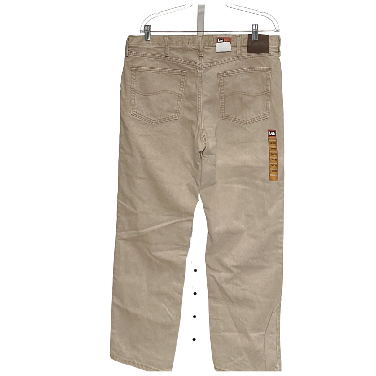 Lee Men's Beige Jeans - 36W x 32L