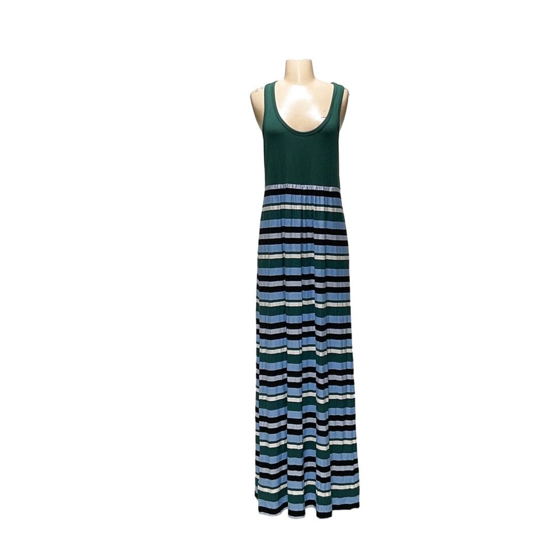 LOFT Green Shift Dress - Medium