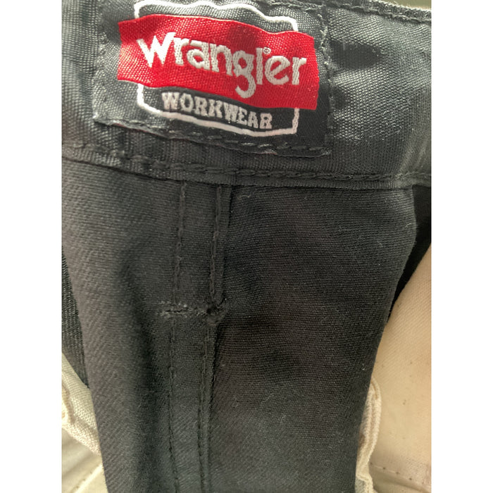 Wrangler Men's Black Ankle Pants, 38 Regular