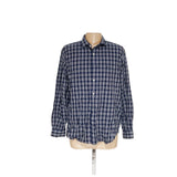 Nautica Blue Button-Up Shirt XL