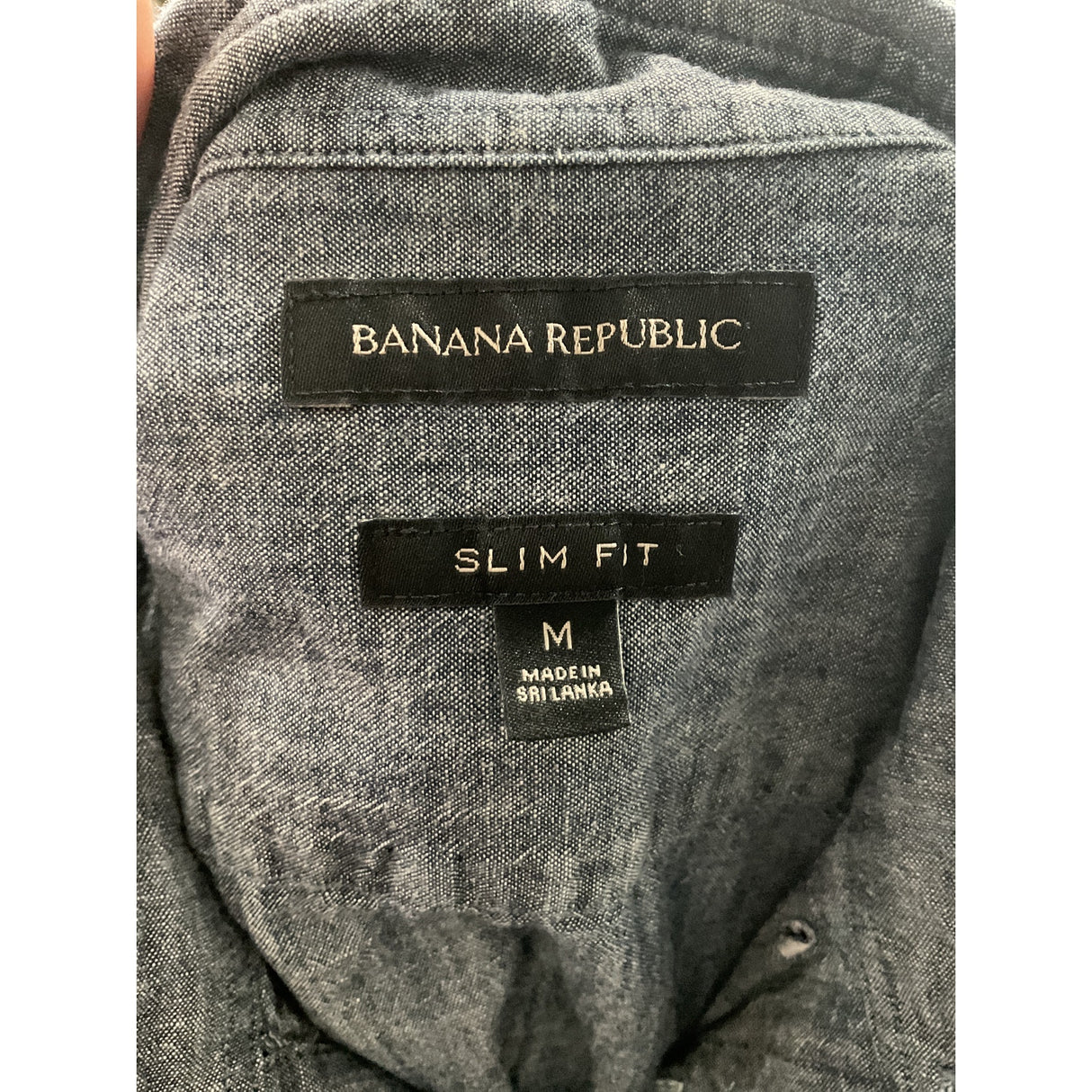 Blue Banana Republic Men's Shirt