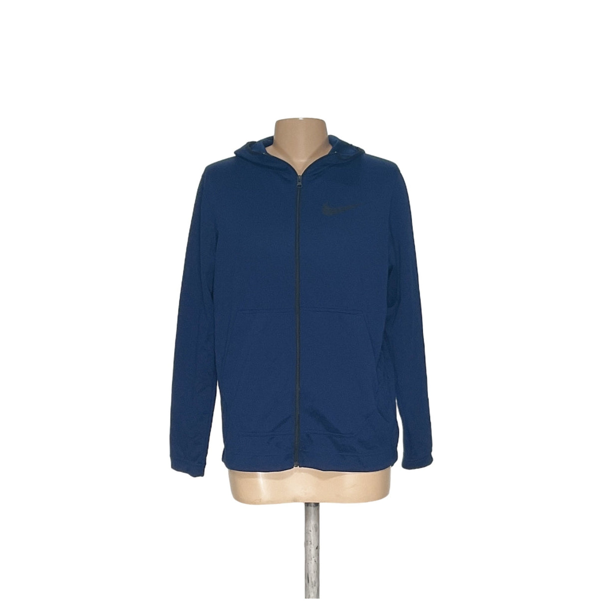 Nike Blue Full Zip Sweater - Men's L