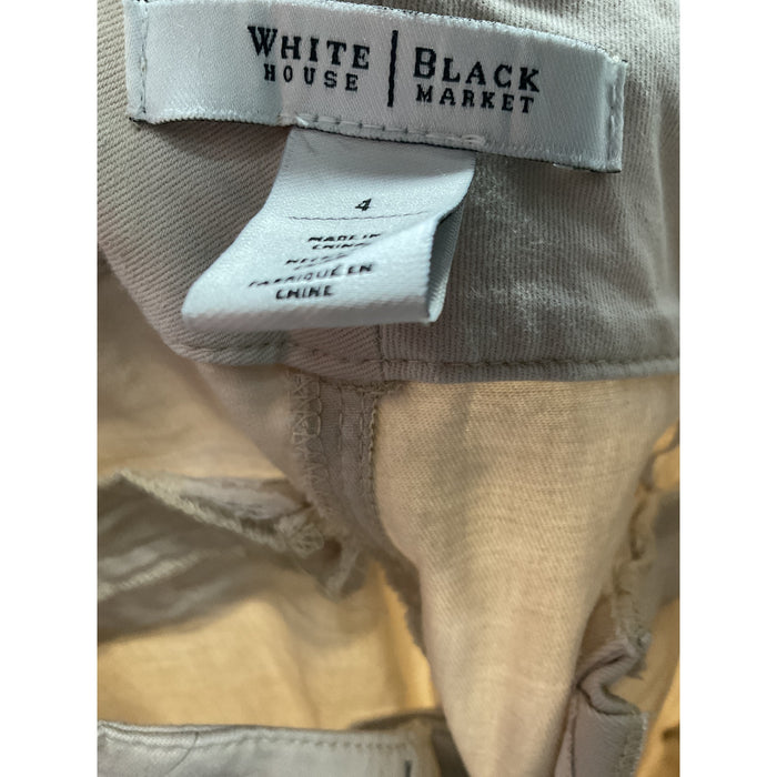 WHBM Beige Capri Pants