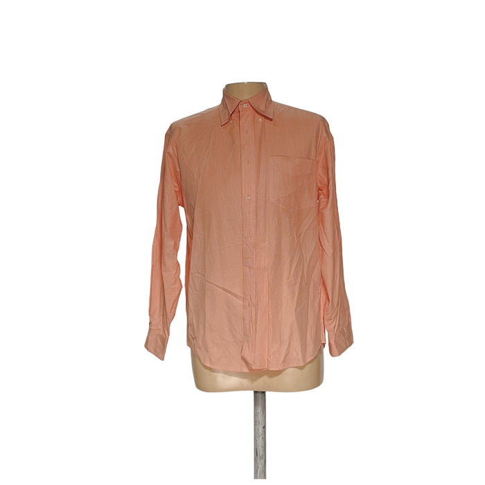 Tommy Hilfiger Orange Casual Button-Up Shirt