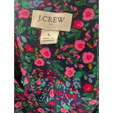 J. Crew Floral Canvas Blouse - Size L