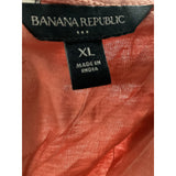 Banana Republic Pink Cotton Blouse - XL