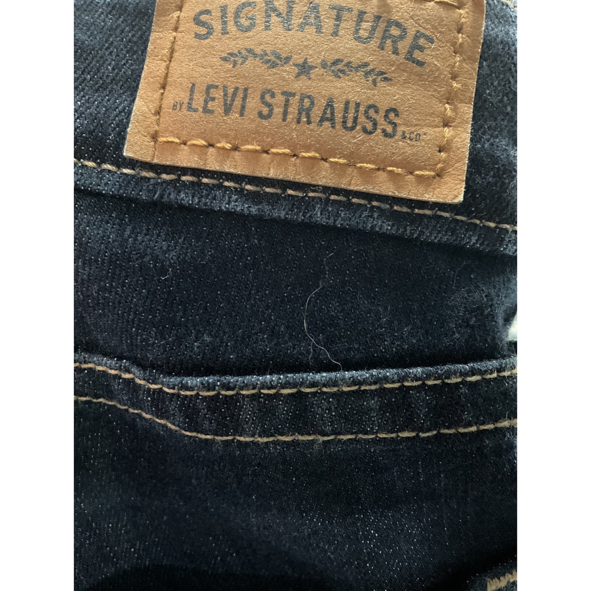 Levi's Blue Capri Jeans - Size 8