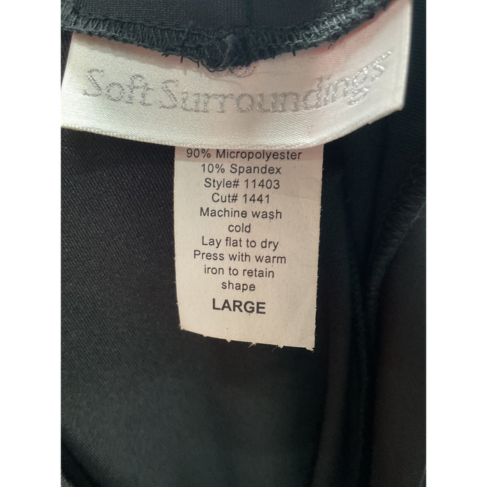 Soft Surroundings Black Ankle Pants - Size L