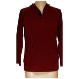 Under Armour Red Henley Sweatshirt for Men