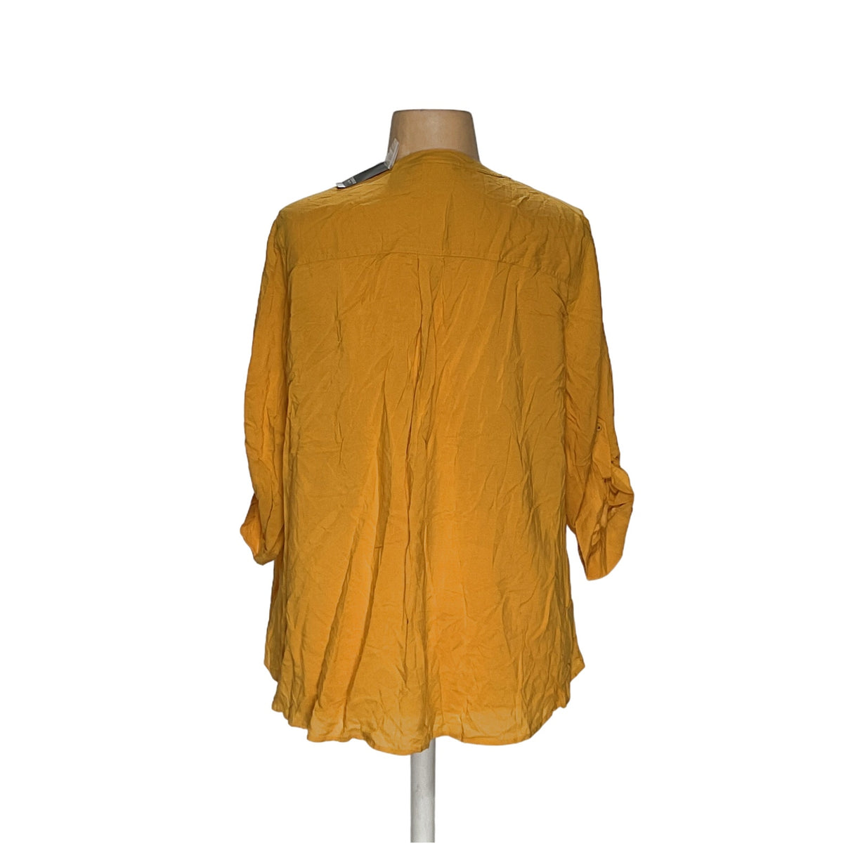 Torrid Yellow Cotton Blouse, Women's Size 2