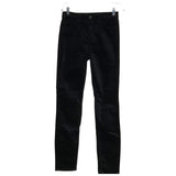 LOFT Black Velvet Skinny Pants Size 27