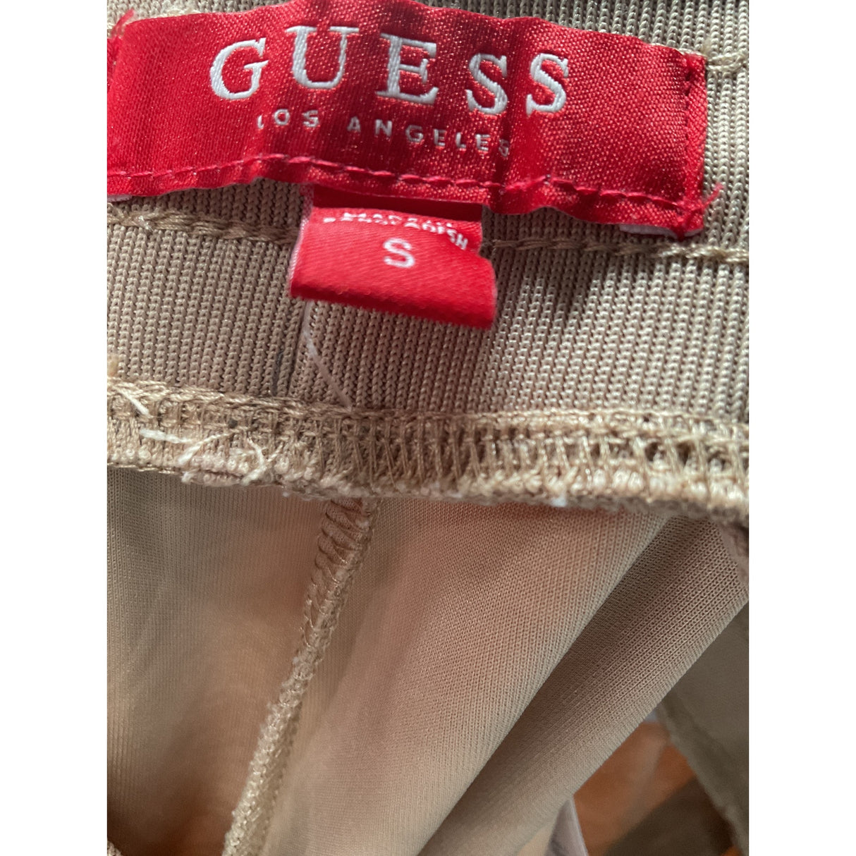 GUESS Beige Jogger Pants