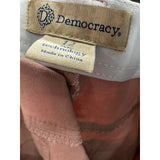 Democracy Women's Pink Ankle Pants - Size 12