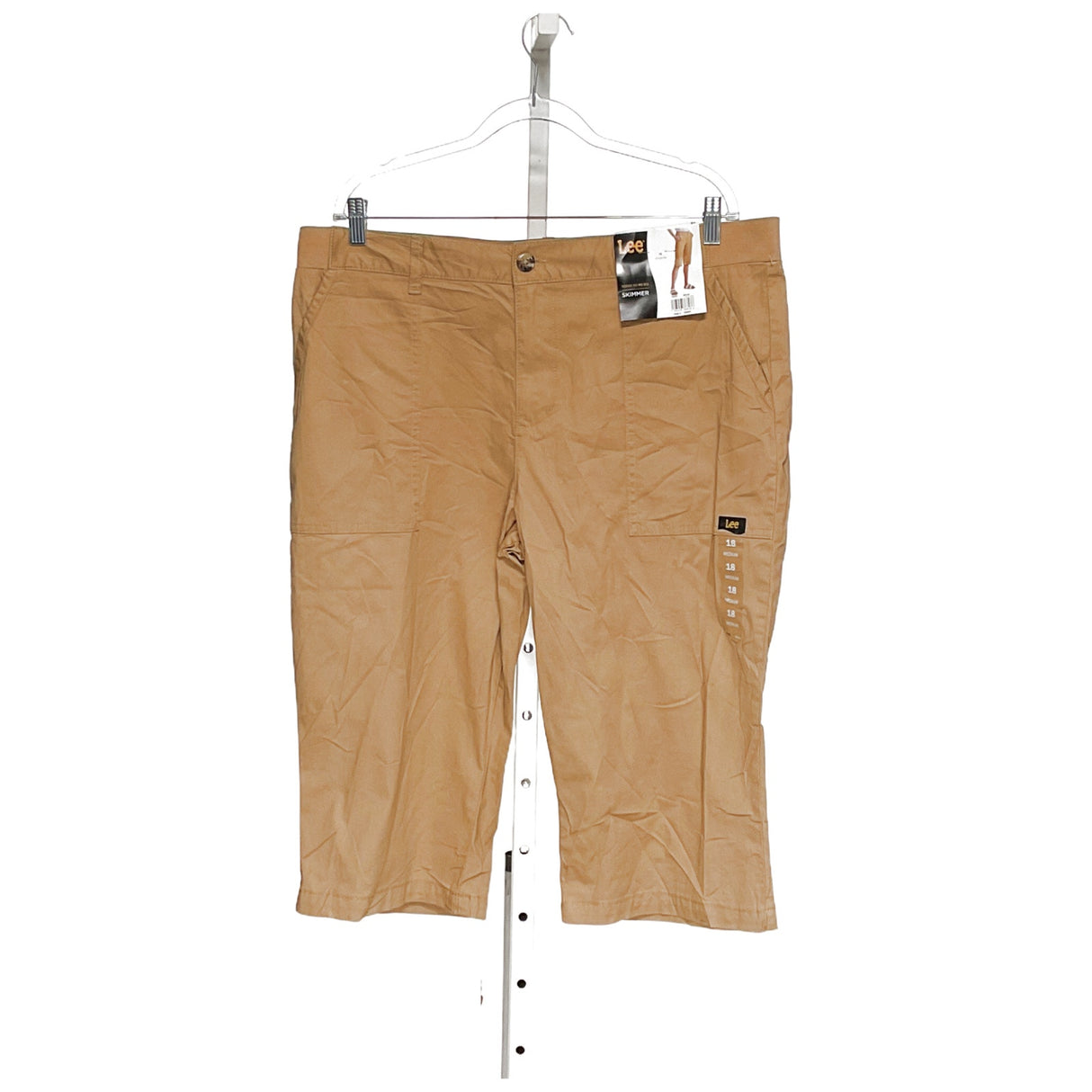 Lee Brown Cotton Bermuda Shorts