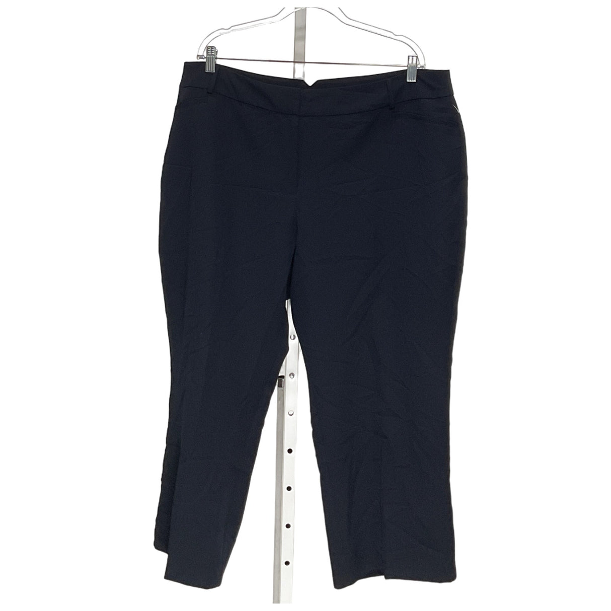 Ashley Stewart Blue Plus Size Ankle Pants - Size 22