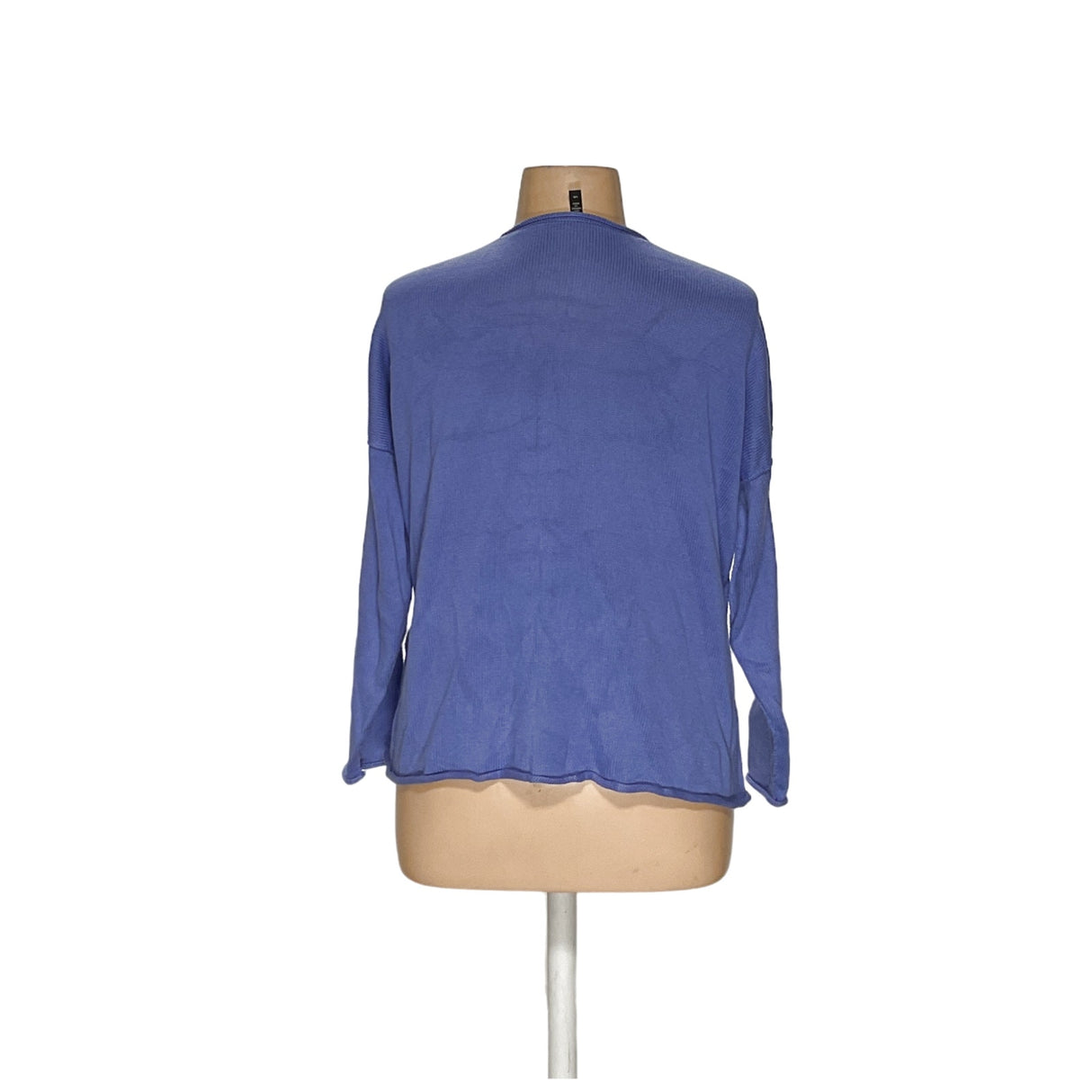 Eileen Fisher Purple Cotton Sweatshirt - Women's L