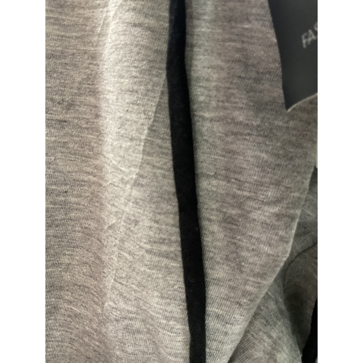 Fashion Nova Gray Cotton Activewear Top