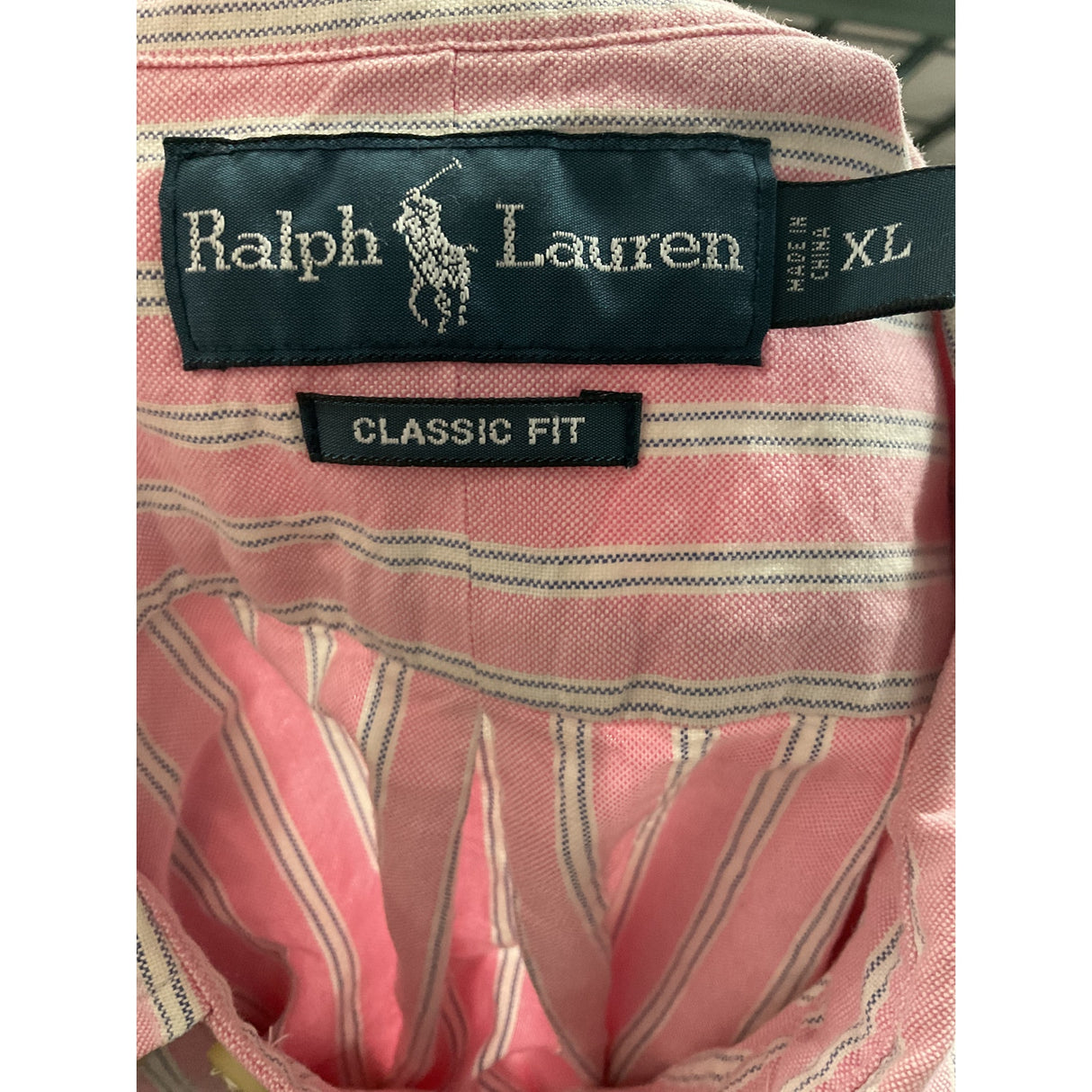 Ralph Lauren XL Pink Button-Up Shirt