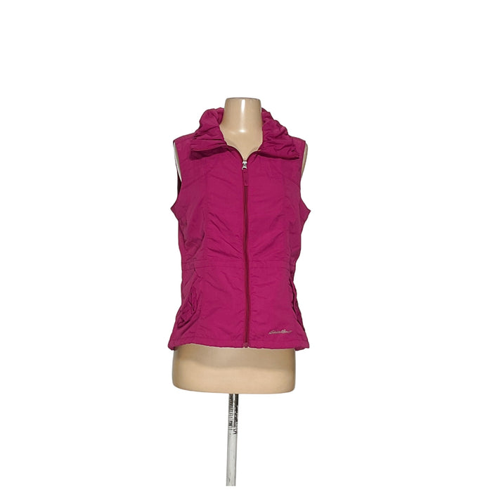 Eddie Bauer Pink Women's Nylon Vest