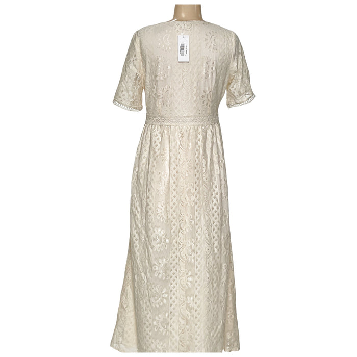 Baltic Born Cream Maxi Dress - Size M