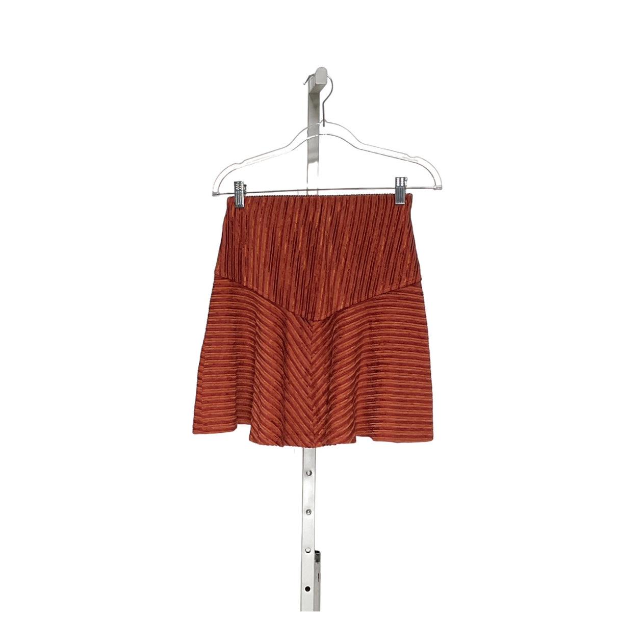 Free People Orange Mini Skirt