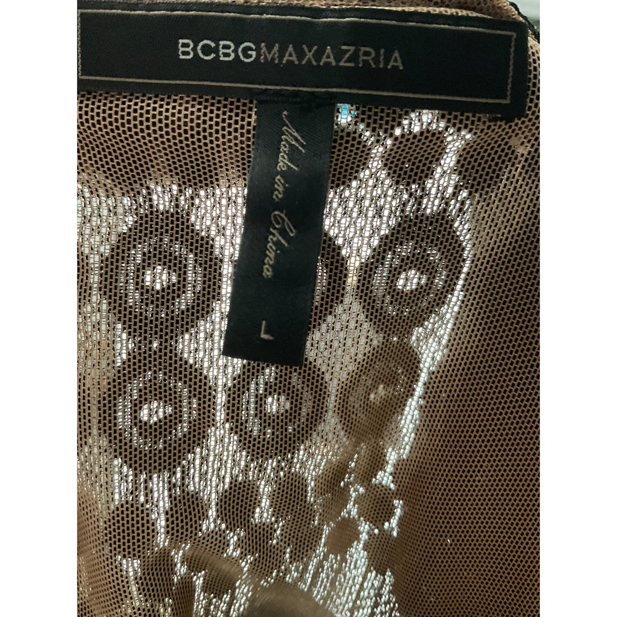 BCBGMAXAZRIA Black Blouse - Size L