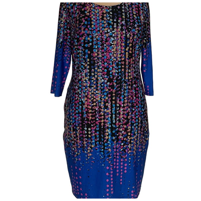 Chetta B Multicolor A-Line Women's Dress