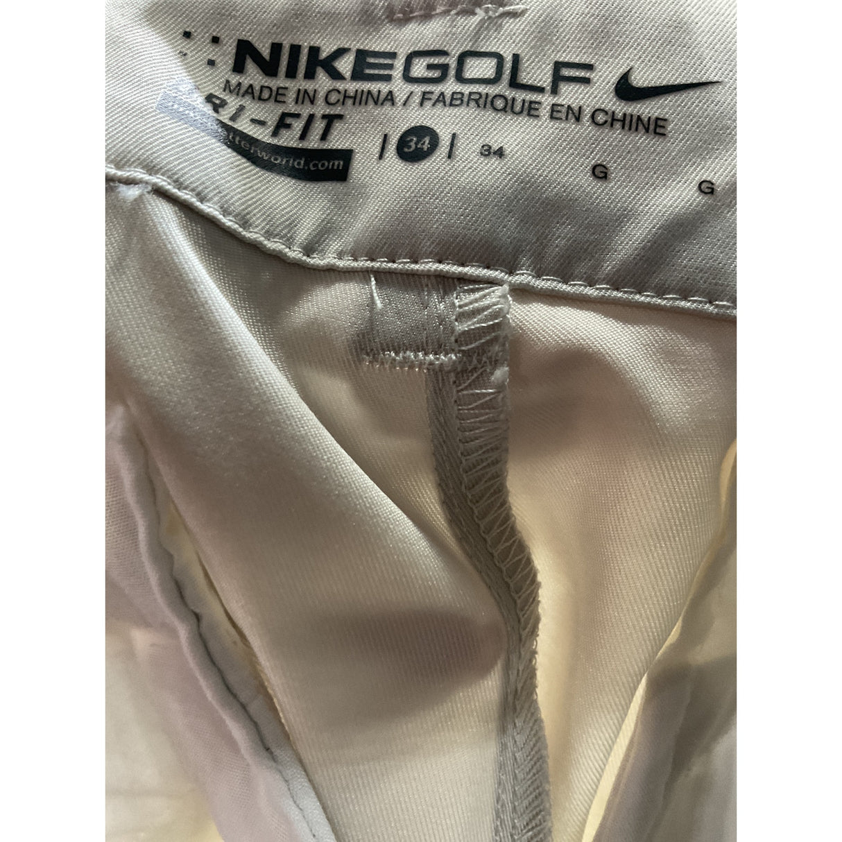 Nike Golf Beige Bermuda Shorts