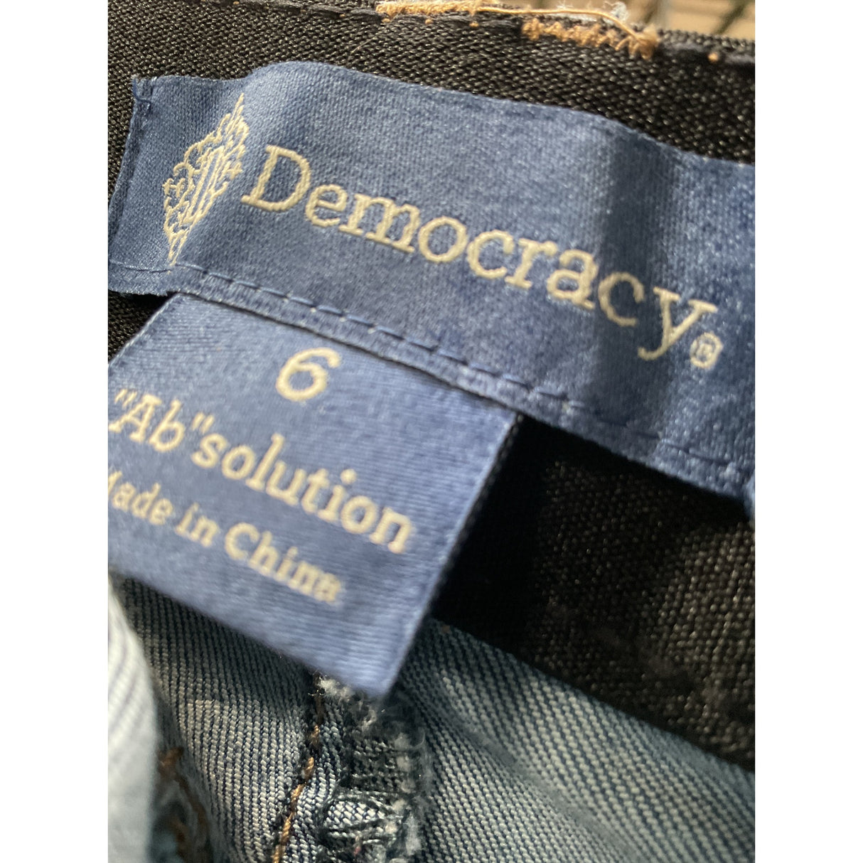 Democracy Blue Ankle Jeans