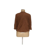 Chico's Brown Polyester Women's Jacket - Size 2