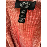 Jones New York Pink Crochet Sweater