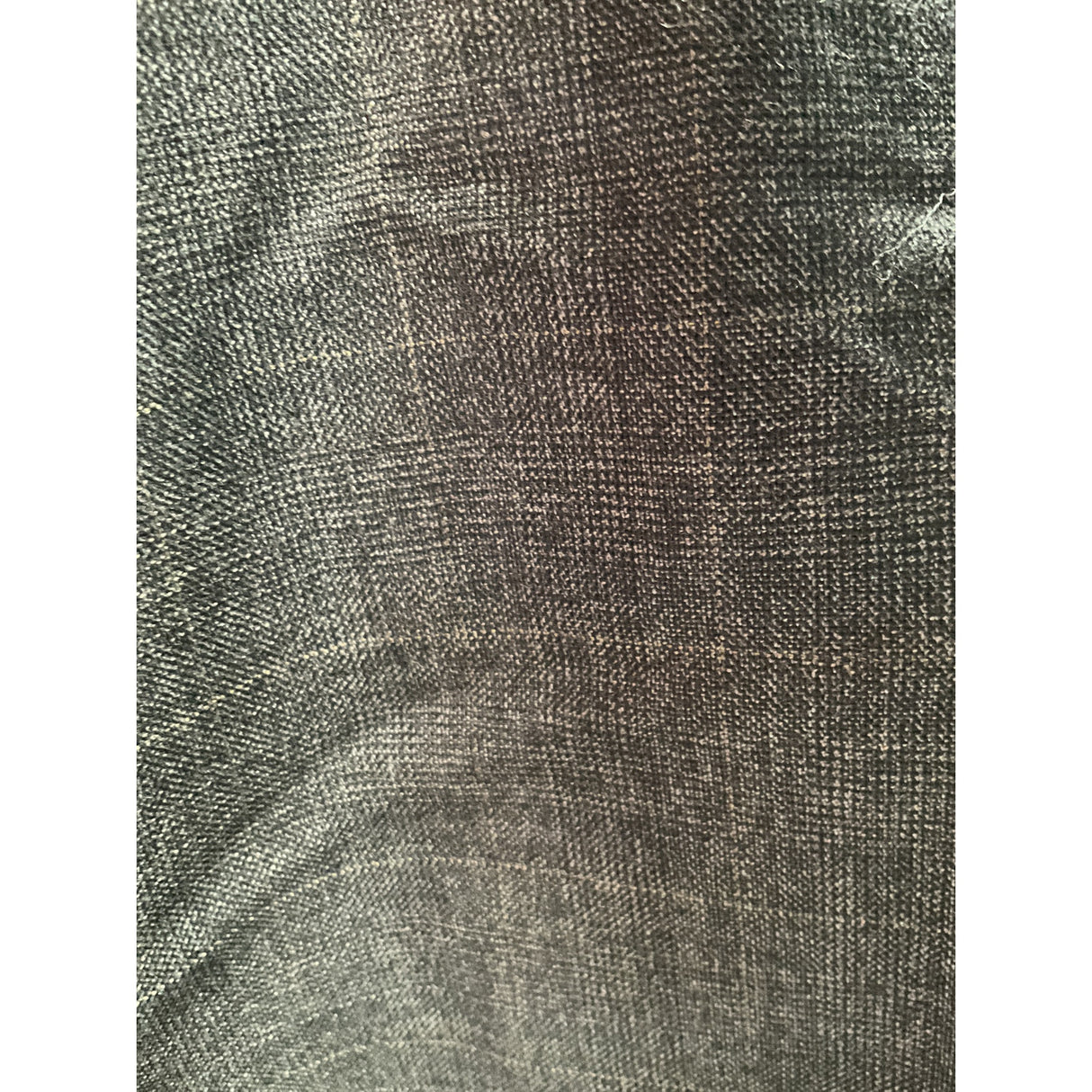 BR Black Plaid Dress Pants, Men's L