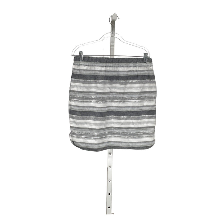 Ann Taylor Gray Mini Skirt