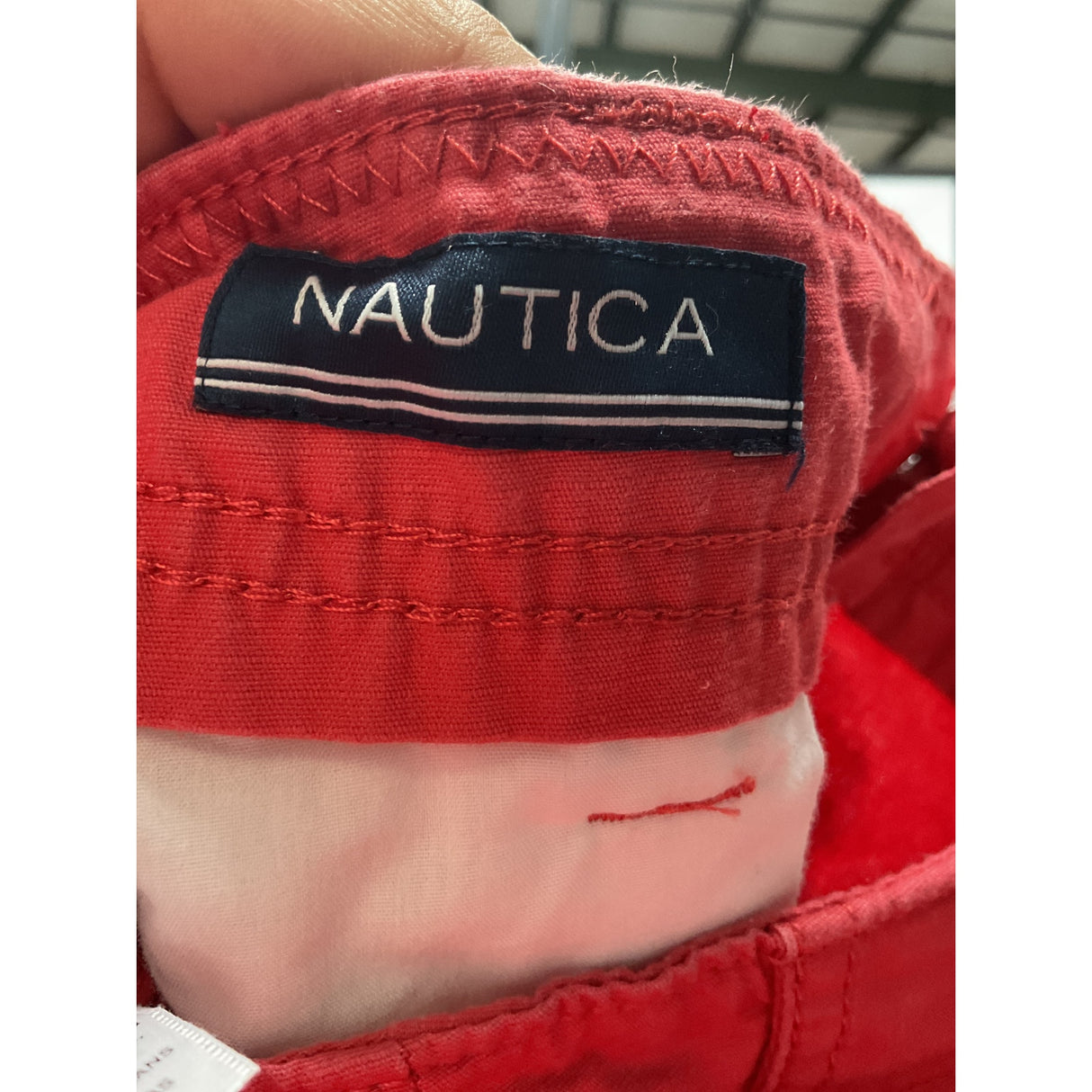 NAUTICA Orange Bermuda Shorts 34W