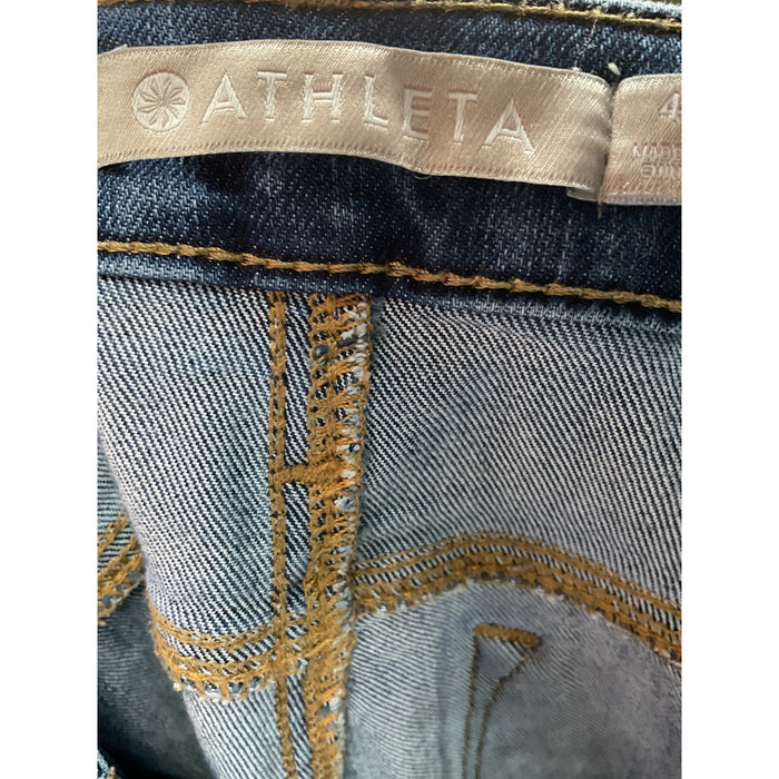 Athleta Blue Ankle Jeans size 4