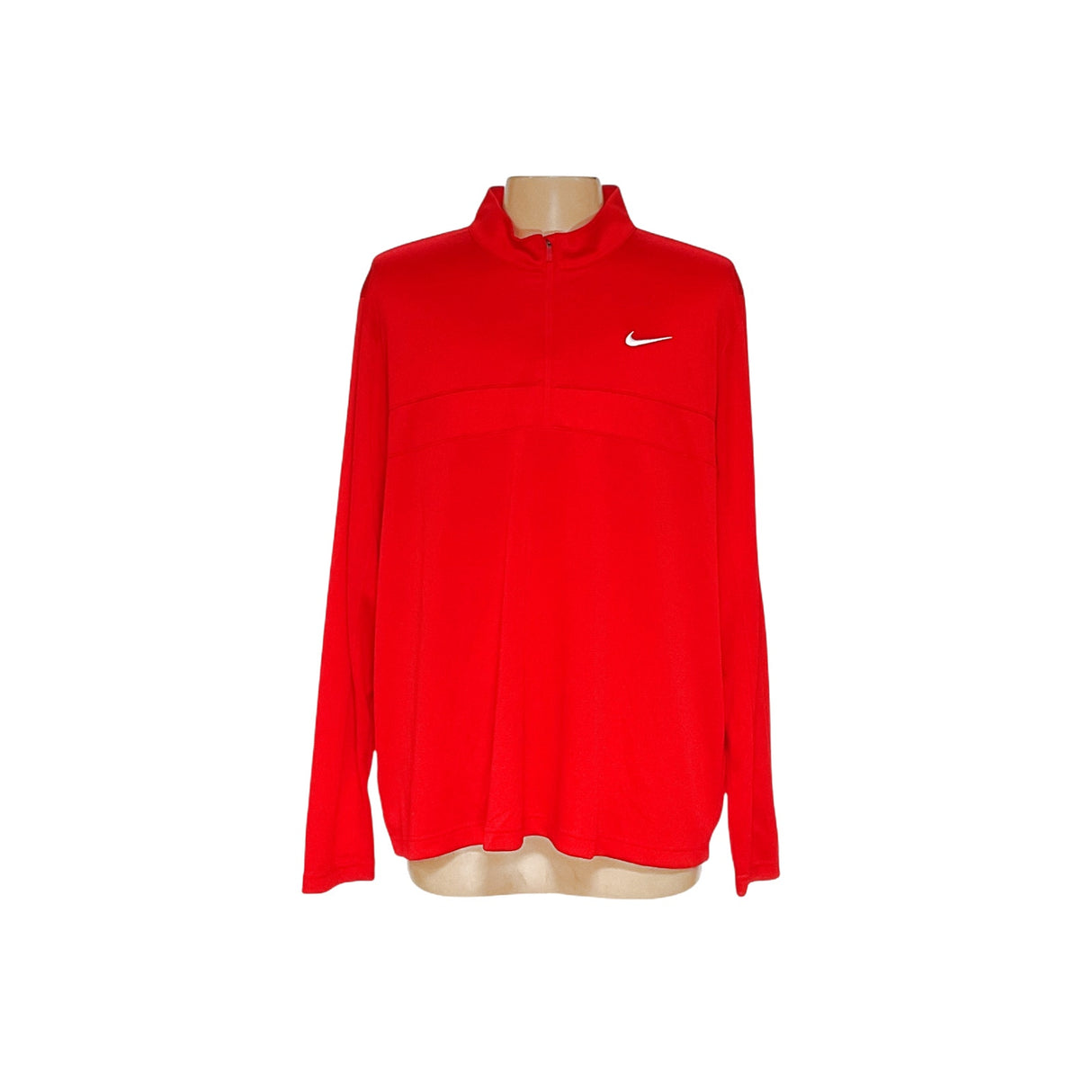 Nike Red Henley Sweatshirt XXL