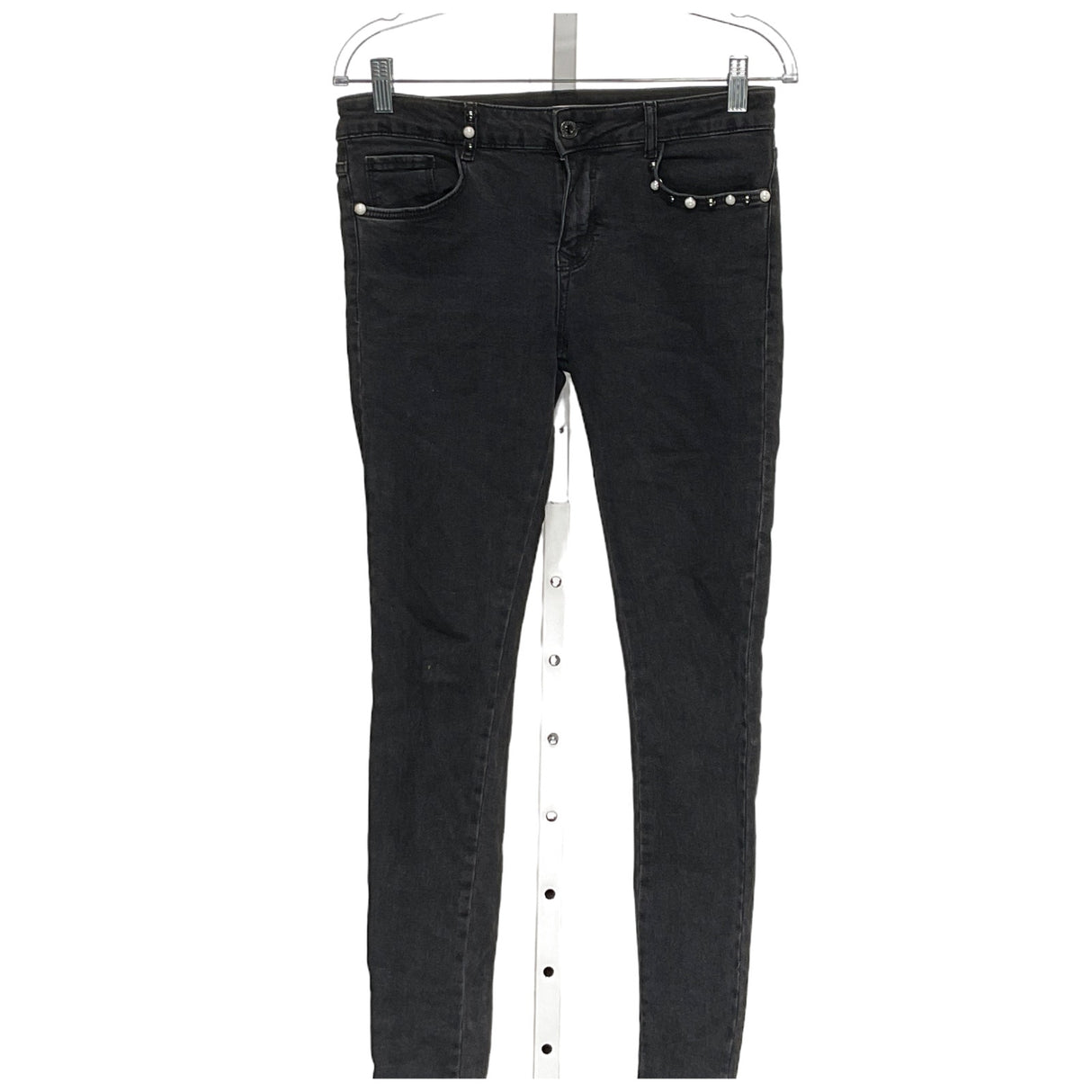 Zara Black Ankle Jeans - Size 6