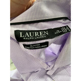 Purple LRL Dress Shirt - Men's Size 16