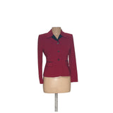 Kasper Red Basic Jacket for Women Size 4P