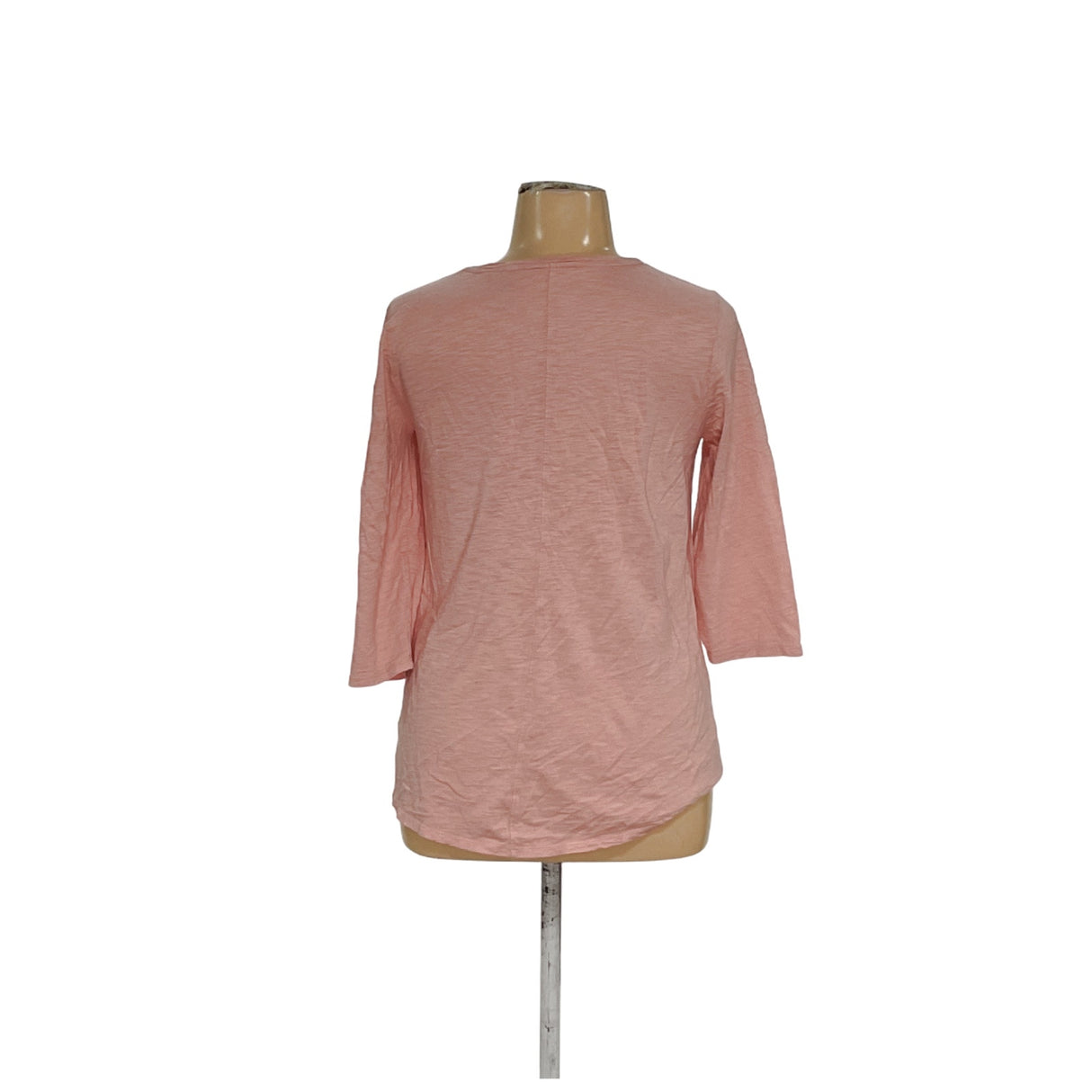 Chico's Pink Cotton Blouse Size 2 - Women's Top