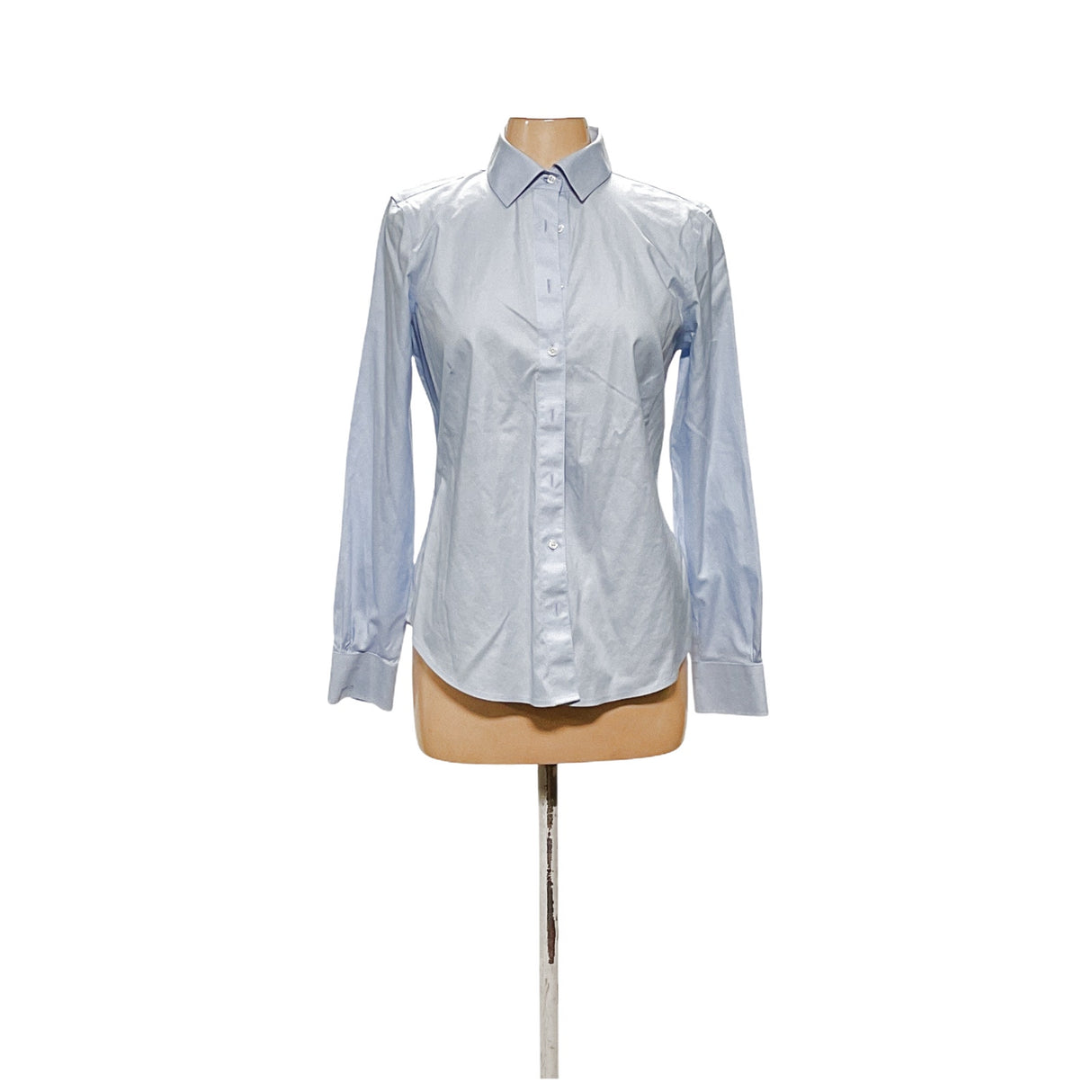 Brooks Brothers Blue Button-Up Top