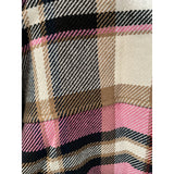 ZARA Pink Plaid Women's Jacket