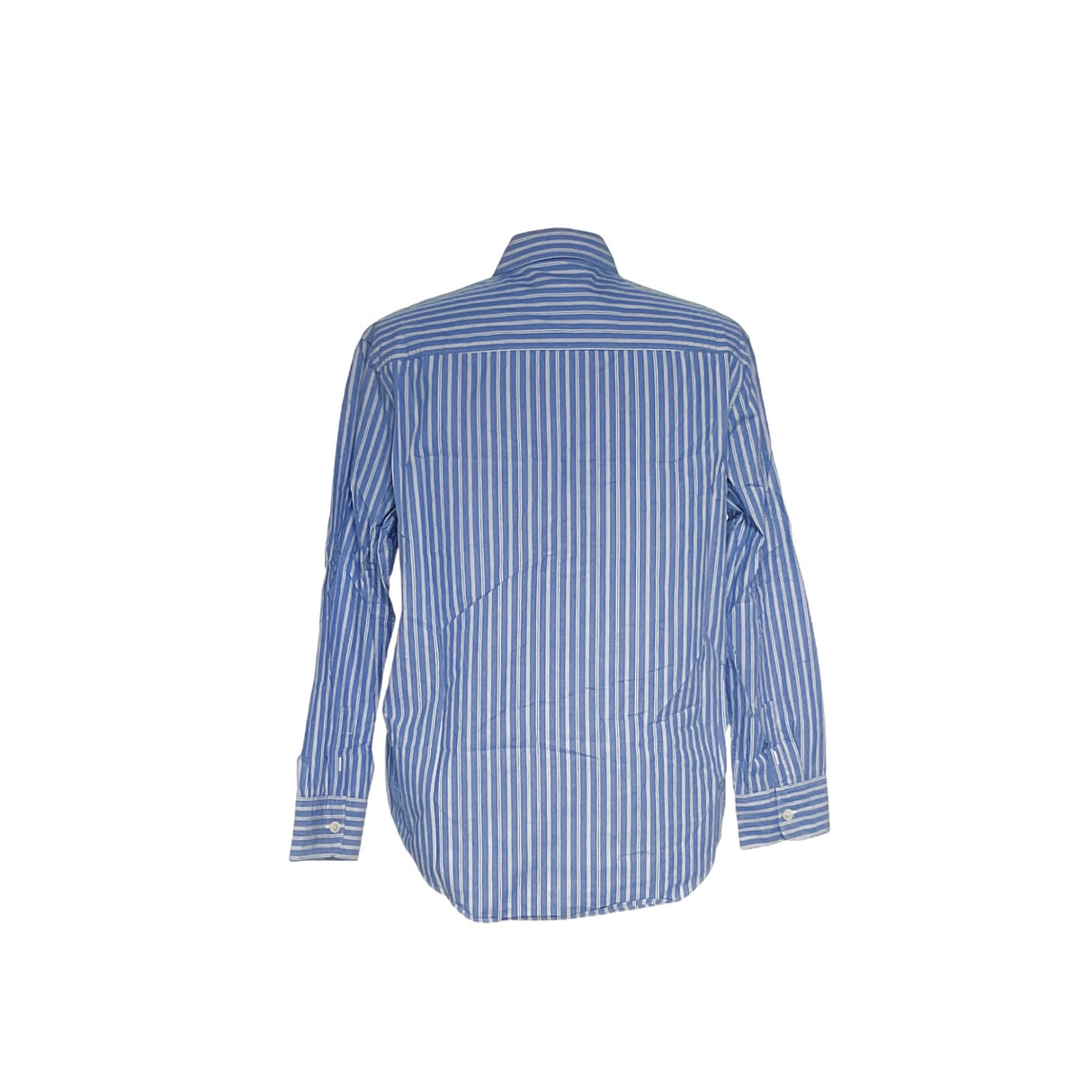 Madewell Men's Blue Striped Dress Shirt