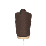 Tahari Brown Cotton Vest - Women's L